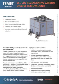 ESL-CO2 REGENERATIVE CARBON DIOXIDE REMOVAL UNIT_BROCHURE_V00329-0