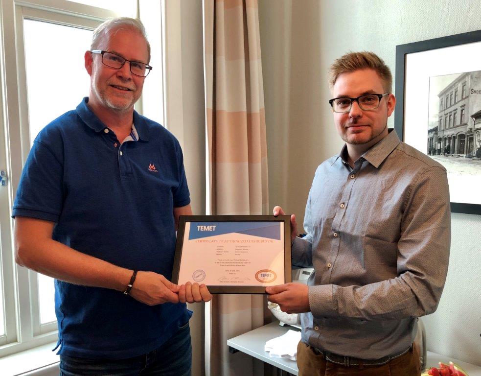 Certificate delivery_Miljoteknikk_s